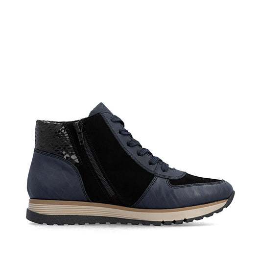 Rieker 49040-14 Blue Short Boots
