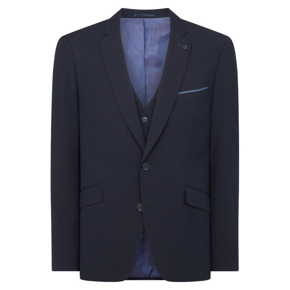 Remus Uomo 11770 79 Dark Navy Tapered Suit Jacket