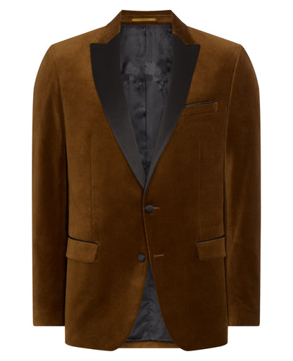 Remus Uomo 11850 58 Burnt Orange Mnti V Jacket