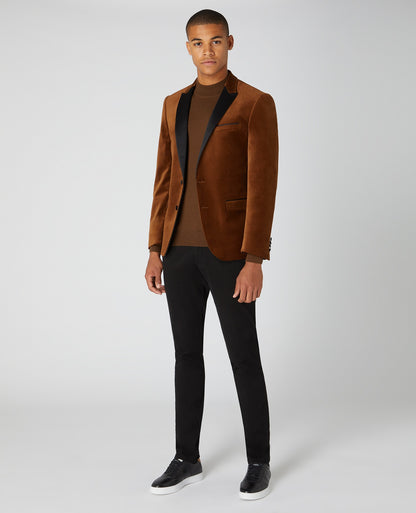 Remus Uomo 11850 58 Burnt Orange Mnti V Jacket