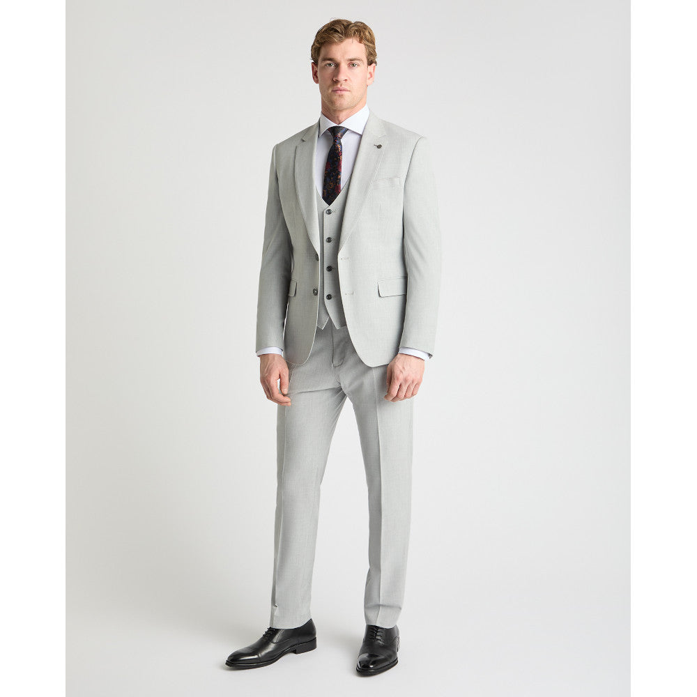 Remus Uomo 11880 03 Light Grey Tapered Suit Jacket
