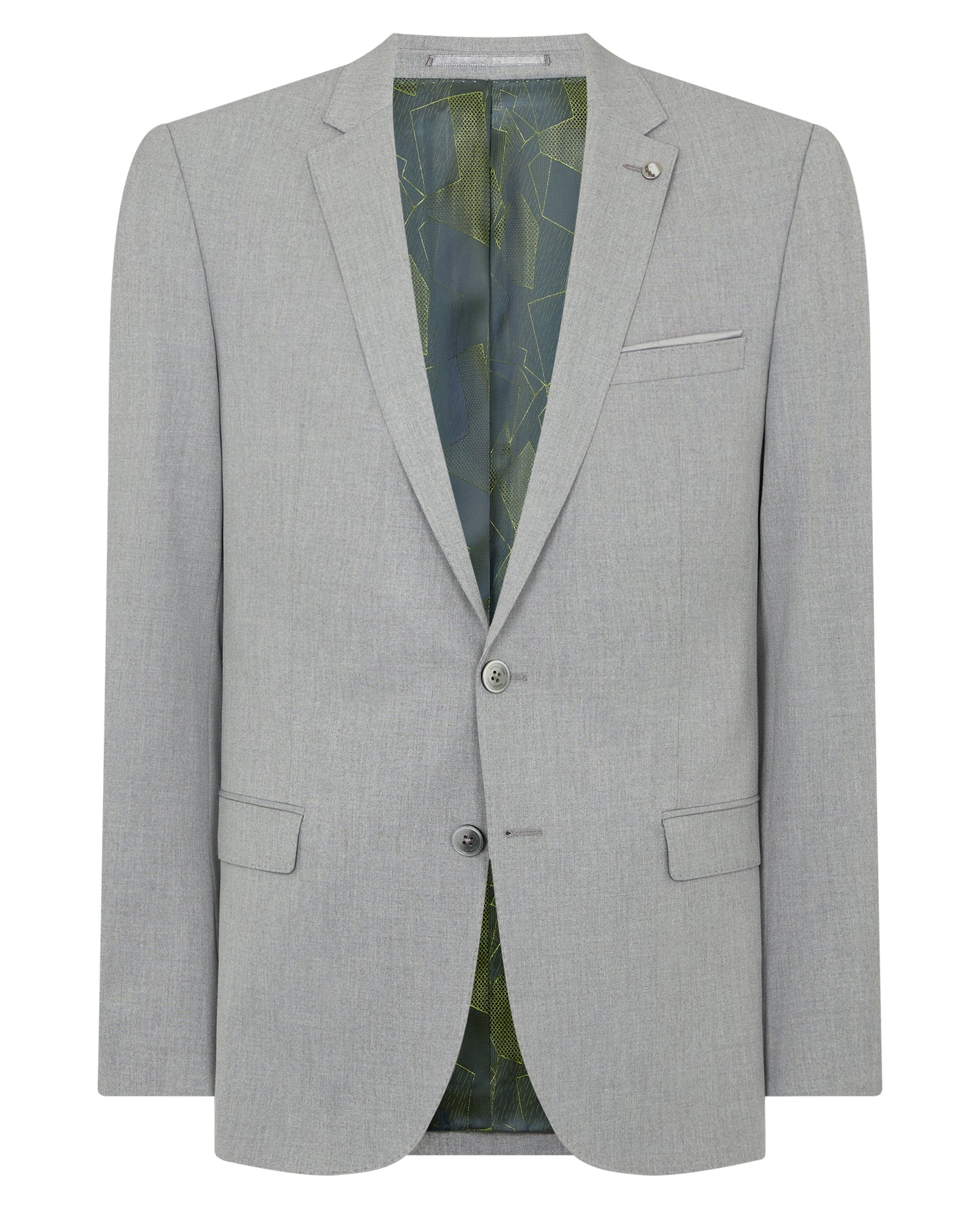Remus Uomo 11880 05 Light Grey Slim Suit Jacket