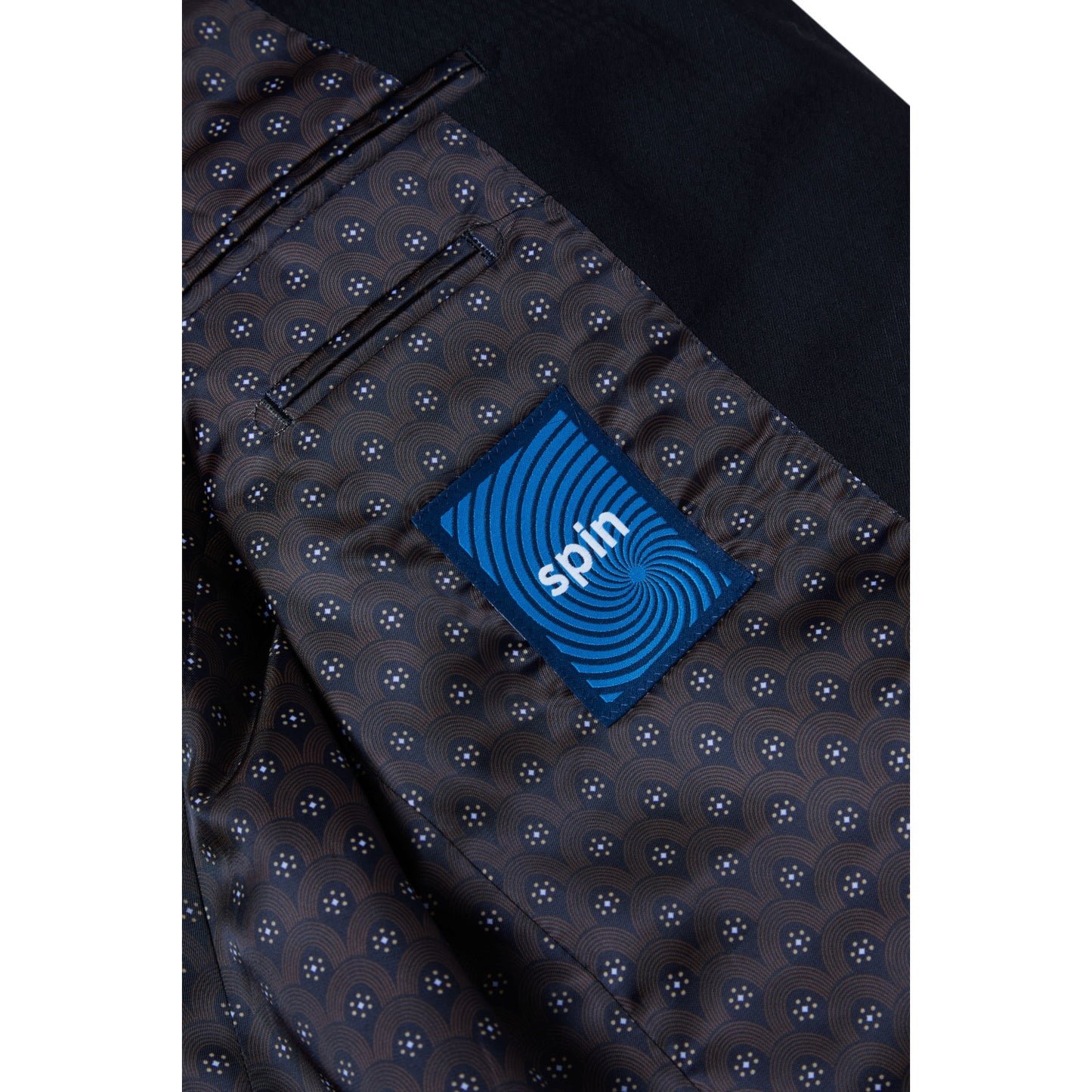 Spin 11960 00 Black Asher Dinner Suit Jacket