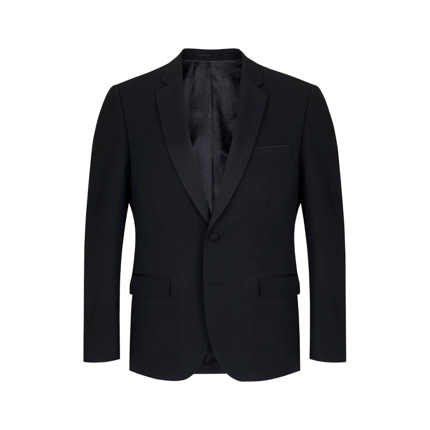 Remus Uomo 12163 00 Black Tapered Dinner Suit Jacket
