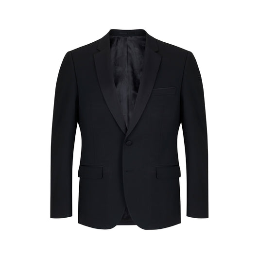 Remus Uomo 12163 00 Black Tapered Dinner Suit Jacket