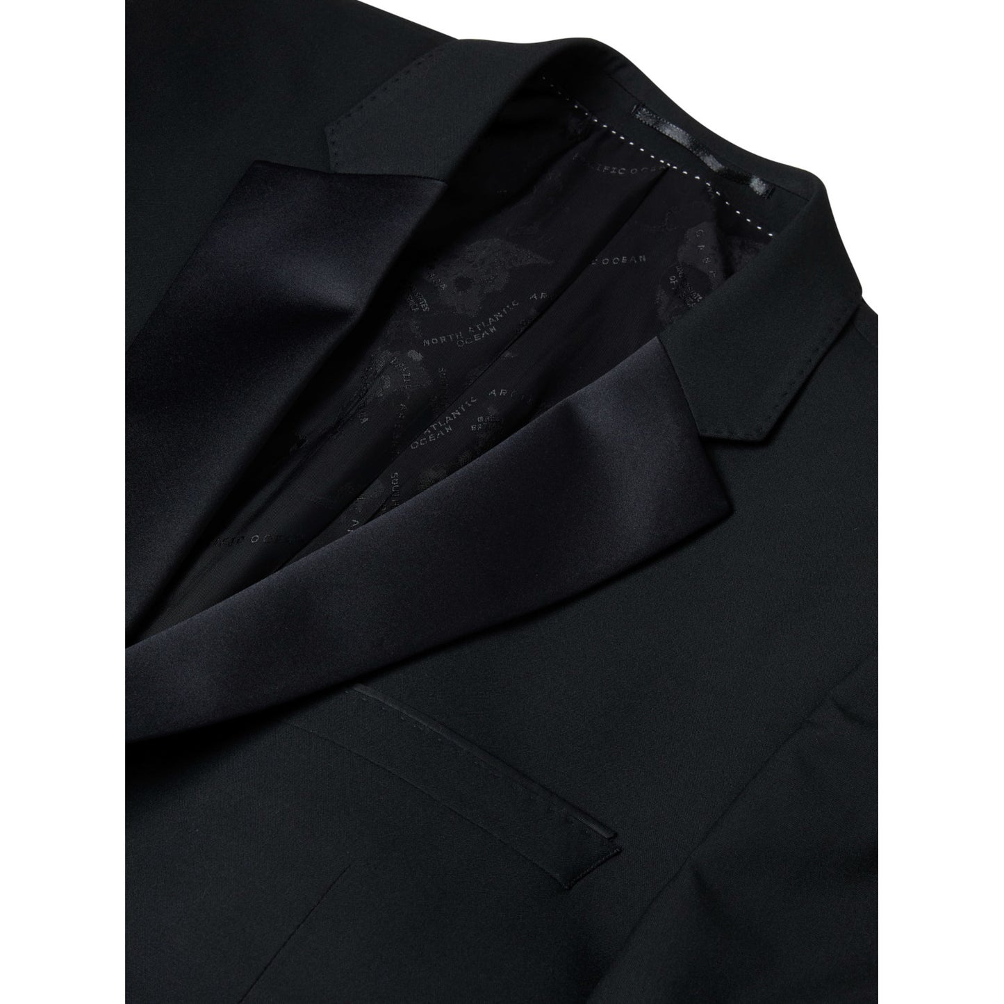 Remus Uomo 12163 00 Black Tapered Dinner Suit Jacket
