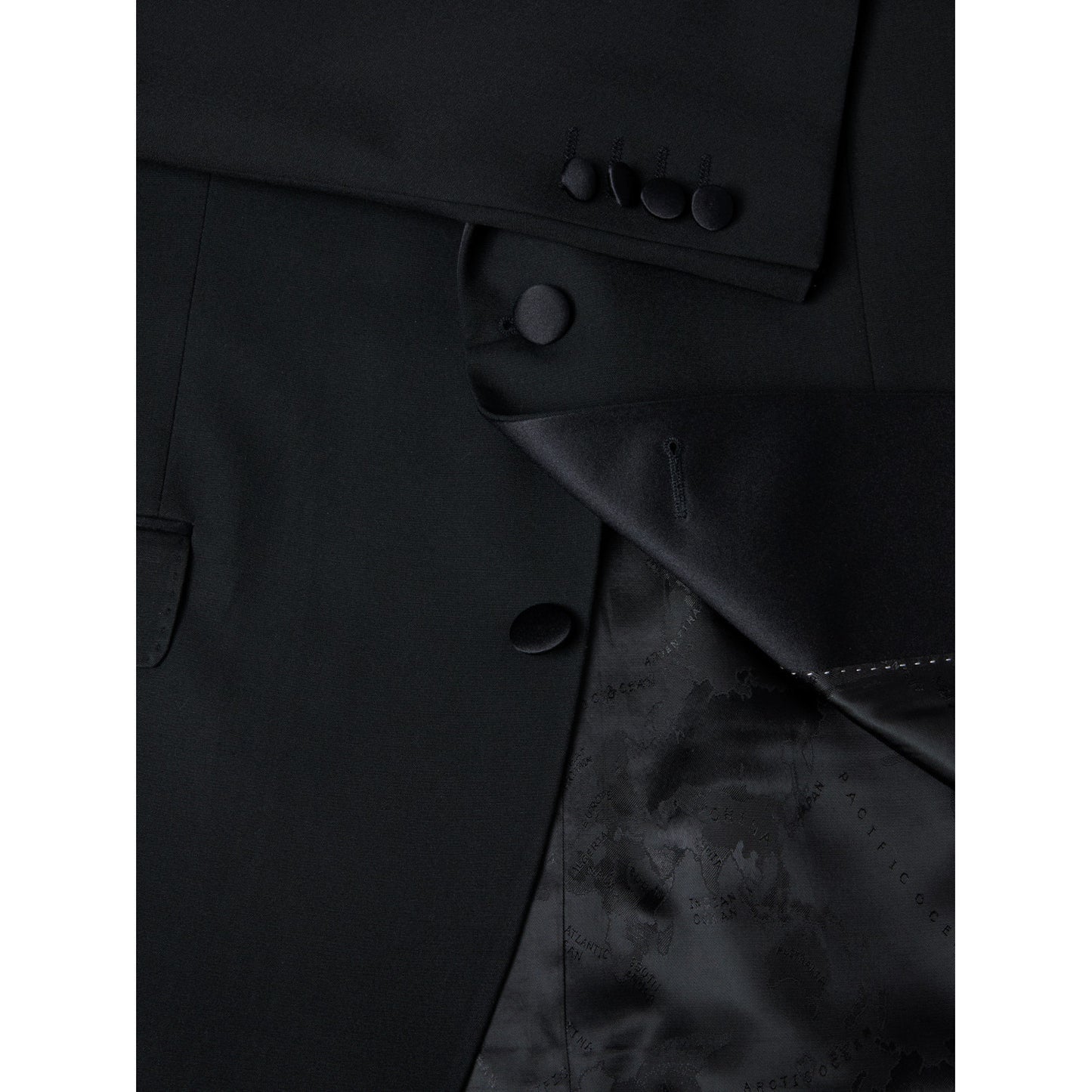 Remus Uomo 12163 00 Black Tapered Dinner Suit Jacket