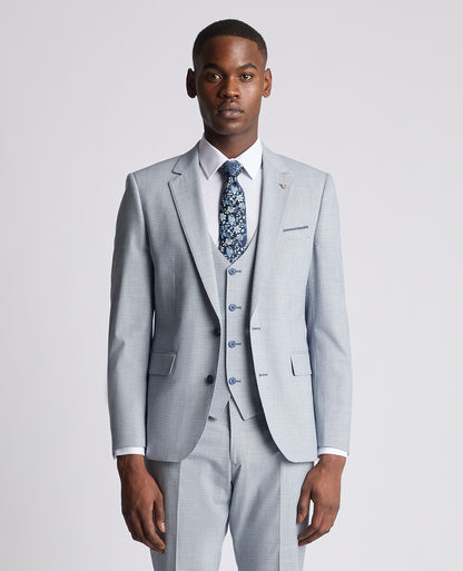 Remus Uomo 12252 22 Light Blue Slim Matteo Suit Jacket