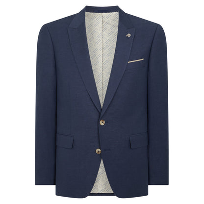 Remus Uomo 12271 28 Slate Blue Tapered Suit Jacket