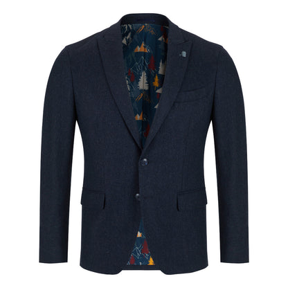 Remus Uomo 12632 29 Dark Blue/Black Alvaro Jacket