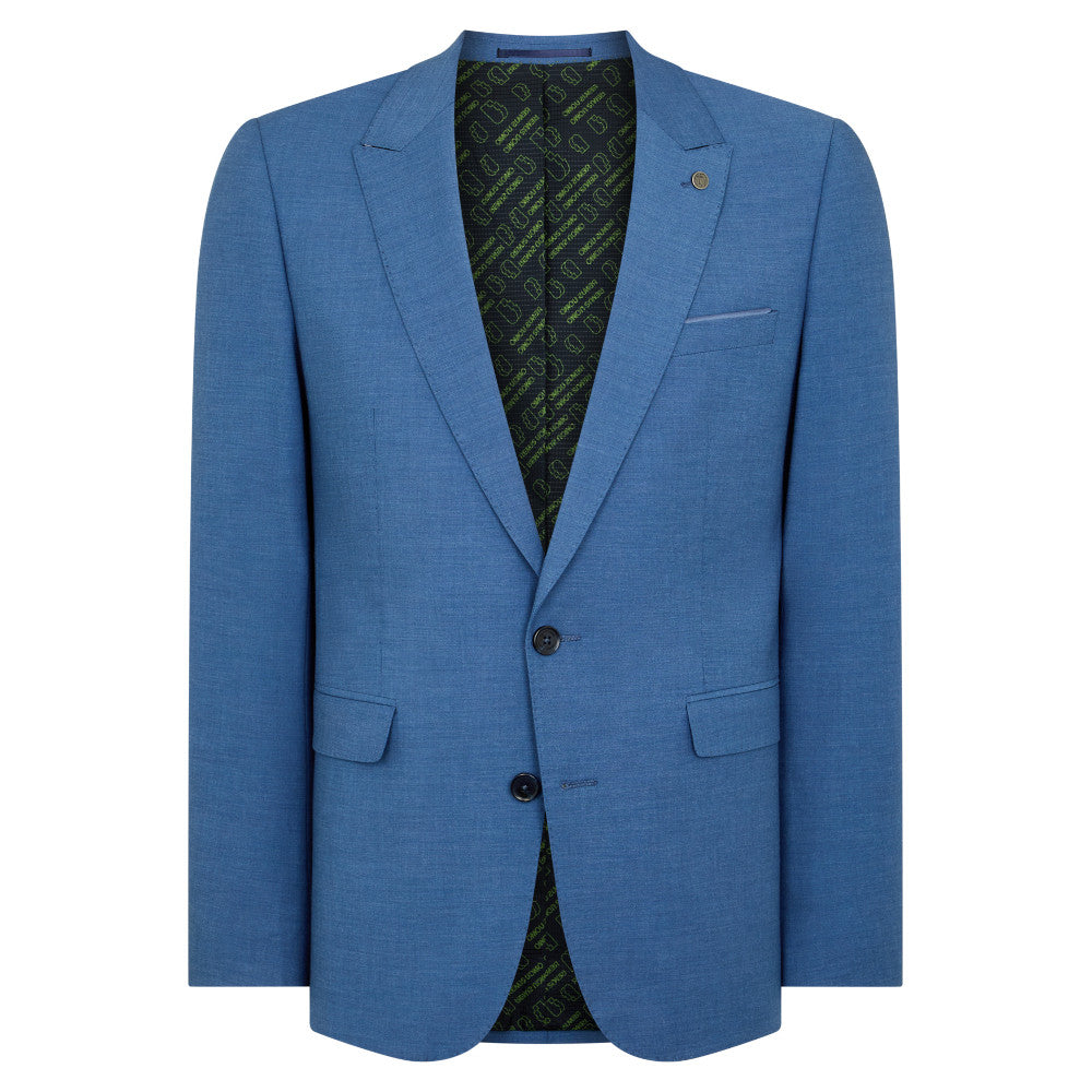 Remus Uomo 12703 25 Air Force Blue Slim Suit Jacket