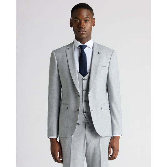 Remus Uomo 12707 22 Jacket Light Blue/Grey Slim