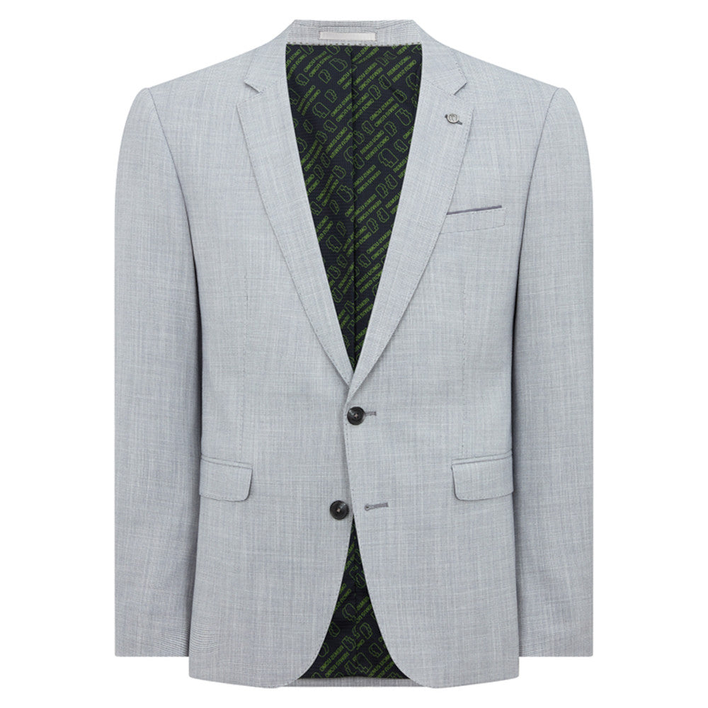 Remus Uomo 12707 22 Jacket Light Blue/Grey Slim