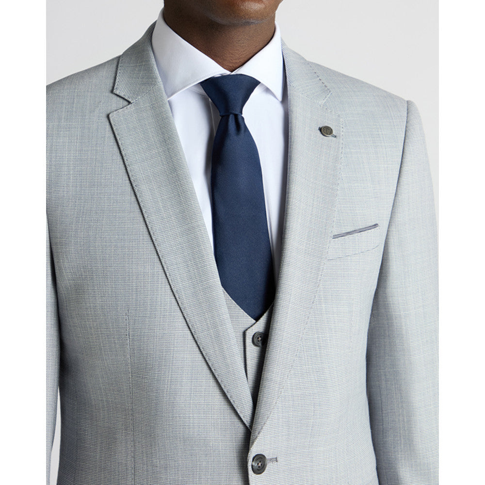 Remus Uomo 12707 22 Jacket Light Blue/Grey Slim