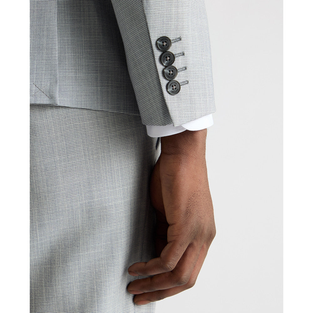 Remus Uomo 12707 22 Jacket Light Blue/Grey Slim