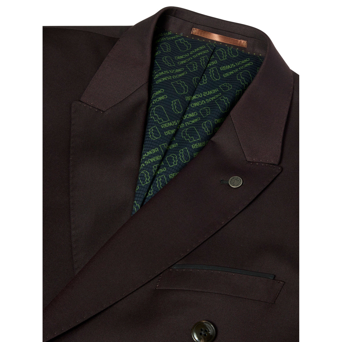 Remus Uomo 12742D 69 Wine Jacket Slim