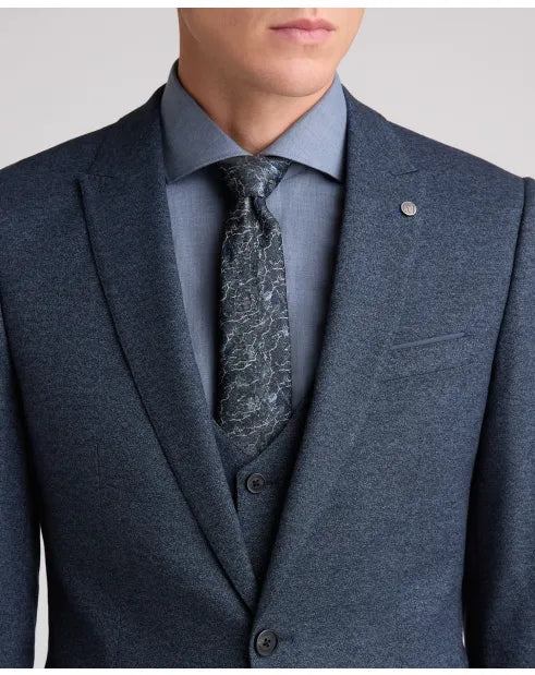 Remus Uomo 12745 27 Dark Blue Jacket Tapered