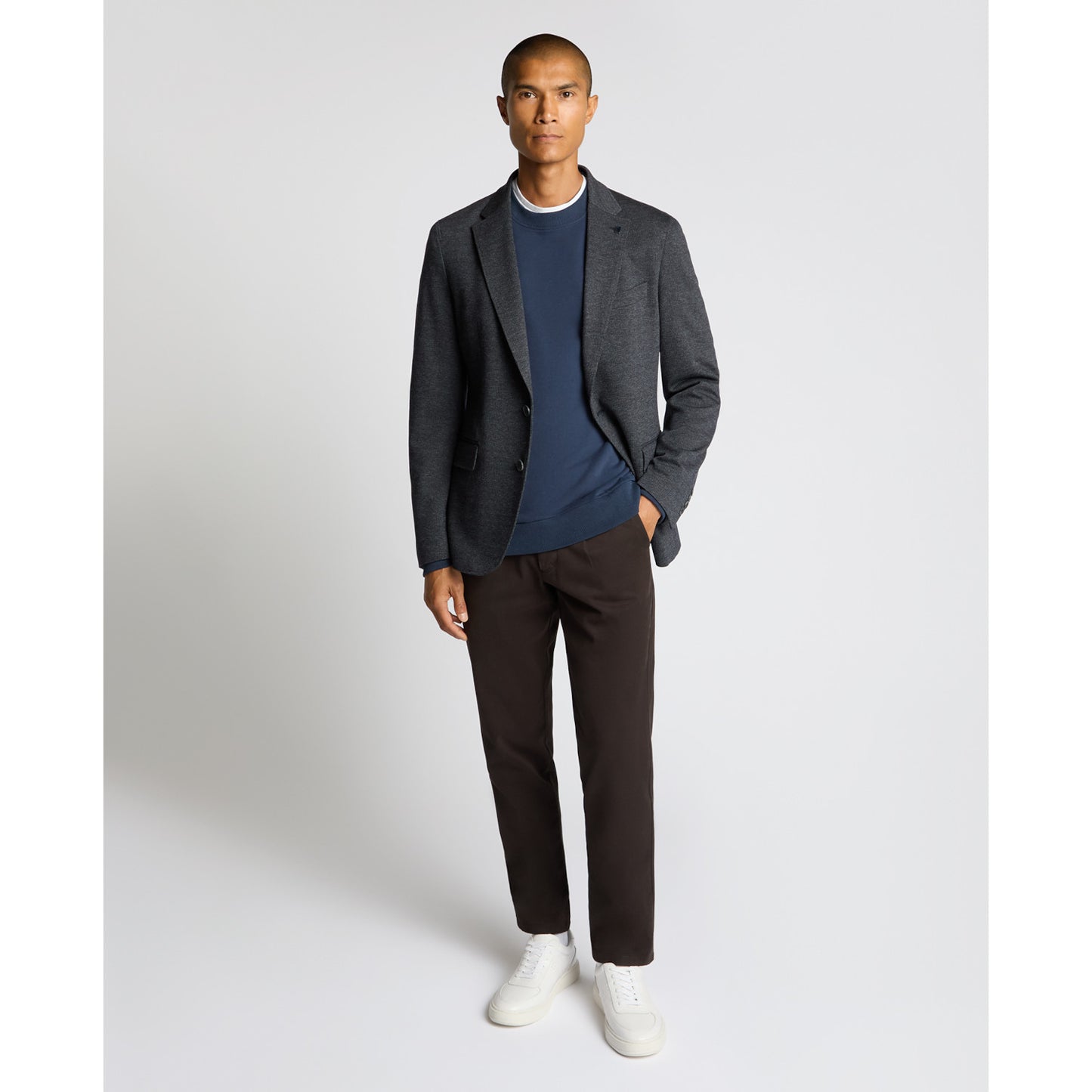 Remus Uomo 12902 29 Dark Blue/Black Angelo Jacket