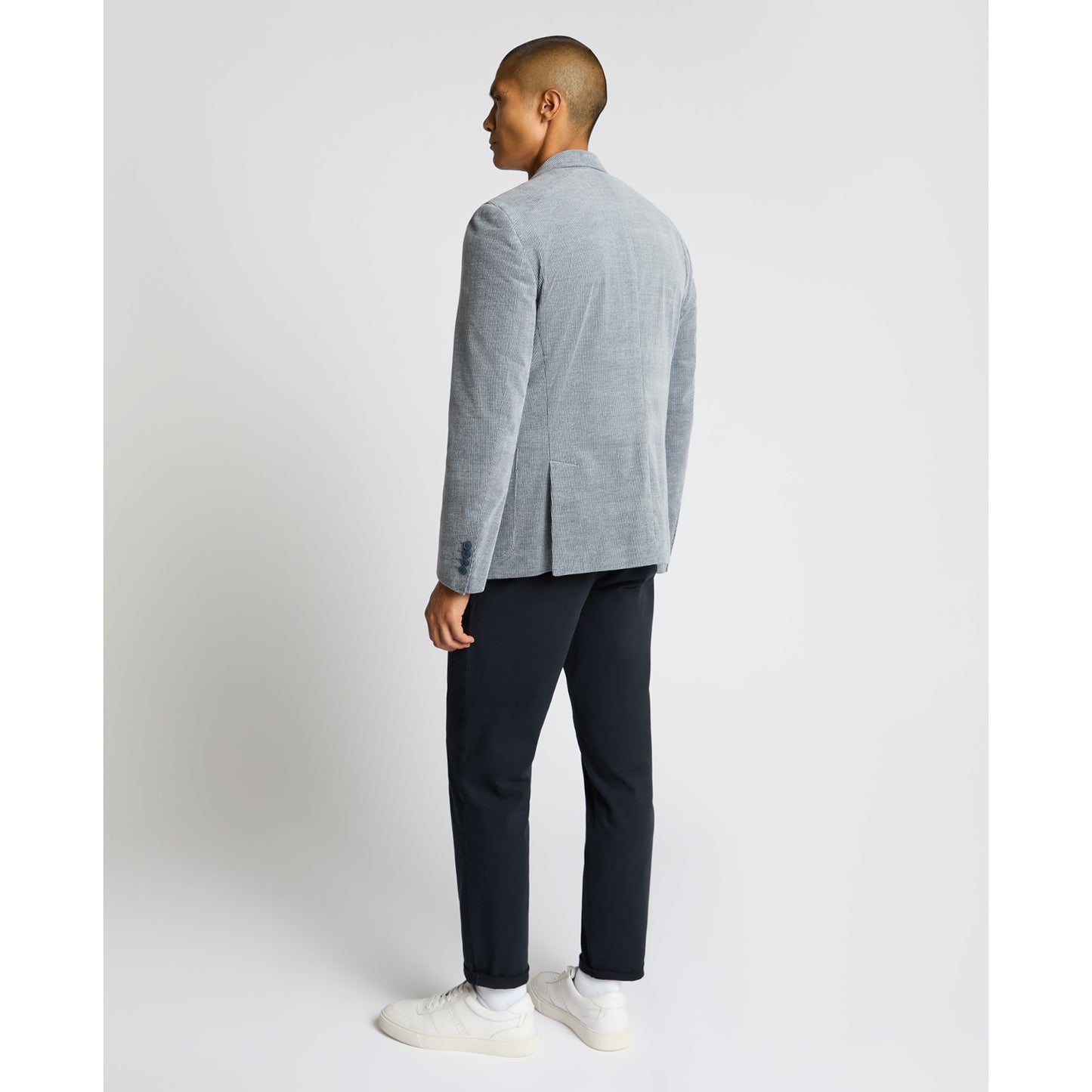 Remus Uomo 12908 22 Light Blue/Grey Alba Jacket