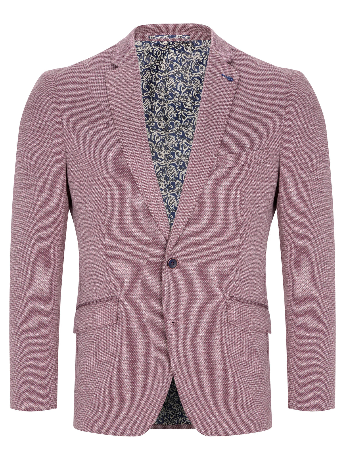 Daniel Grahame 13317 66 Maroon Jacket Tapered