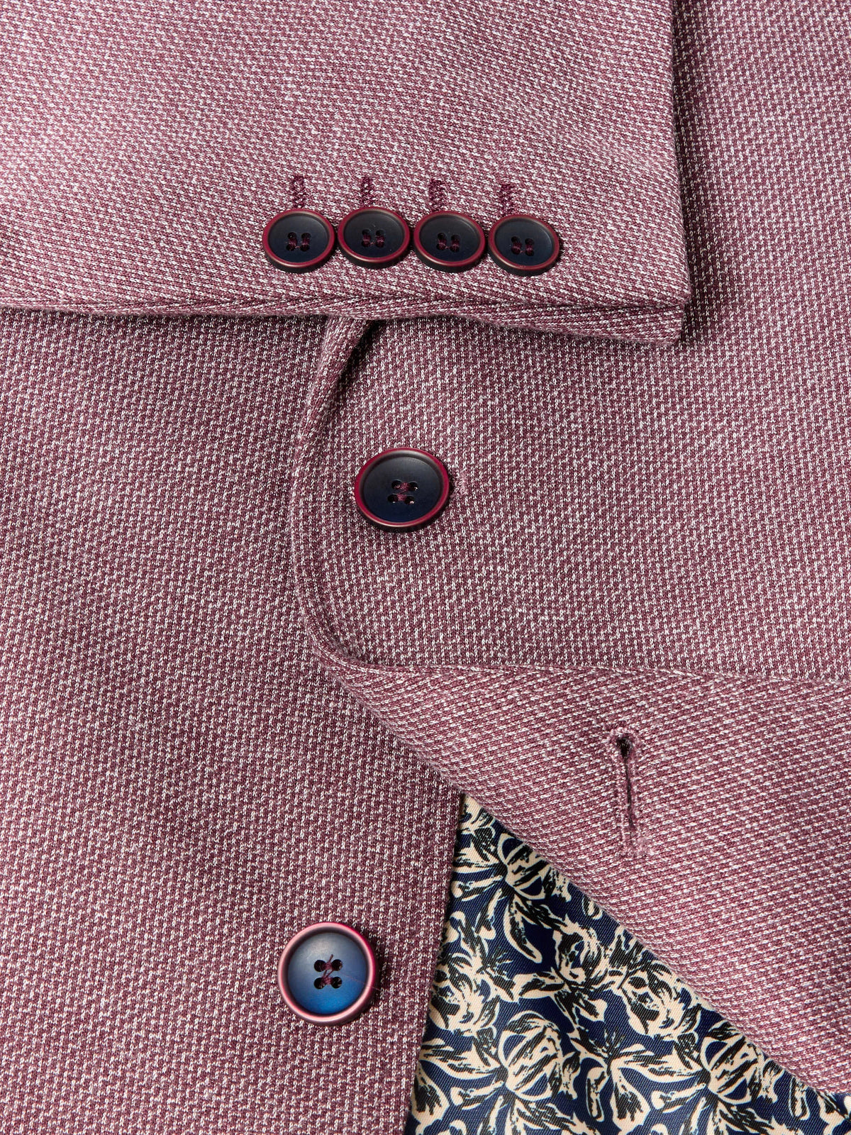 Daniel Grahame 13317 66 Maroon Jacket Tapered