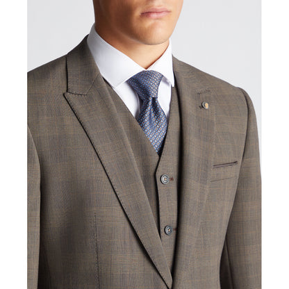 Remus Uomo 32237 46 Brown Piece Slim Suit