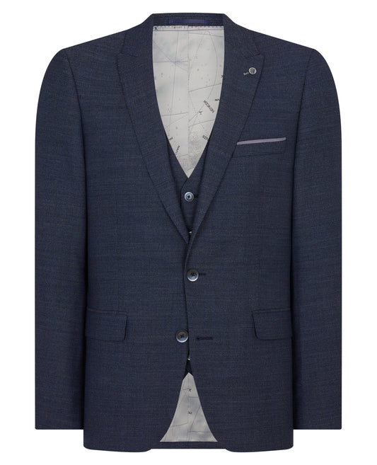 Remus Uomo 42029 28 Blue Tapered Suit Jacket