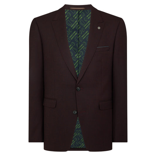 Remus Uomo 42050 69 Wine Slim Jacket