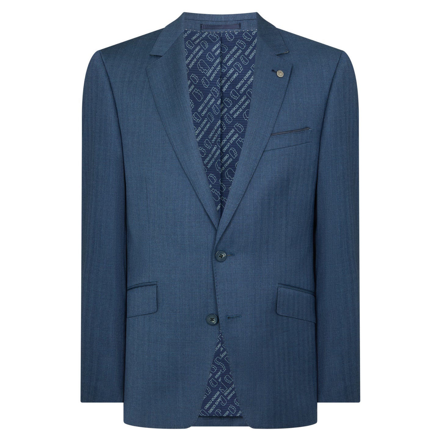 Remus Uomo 42060 26 Blue Slim Jacket