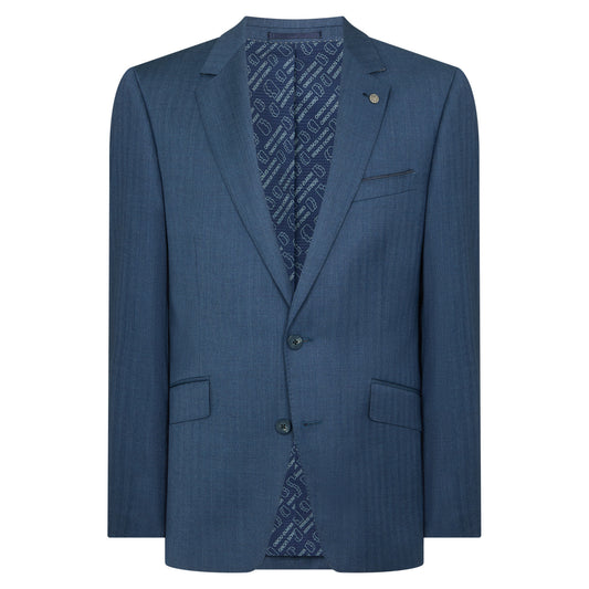 Remus Uomo 42060 26 Blue Slim Jacket