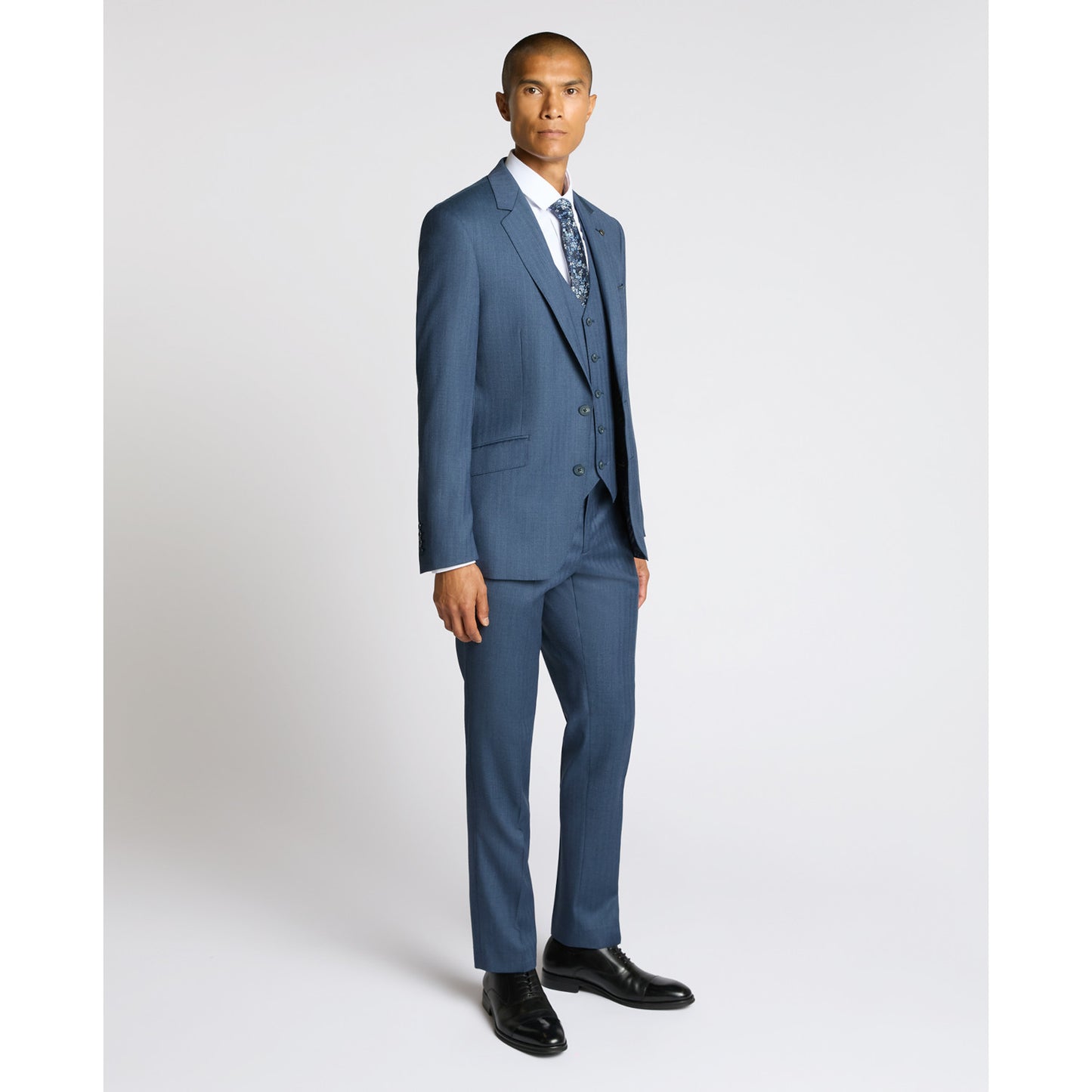 Remus Uomo 42060 26 Blue Slim Jacket
