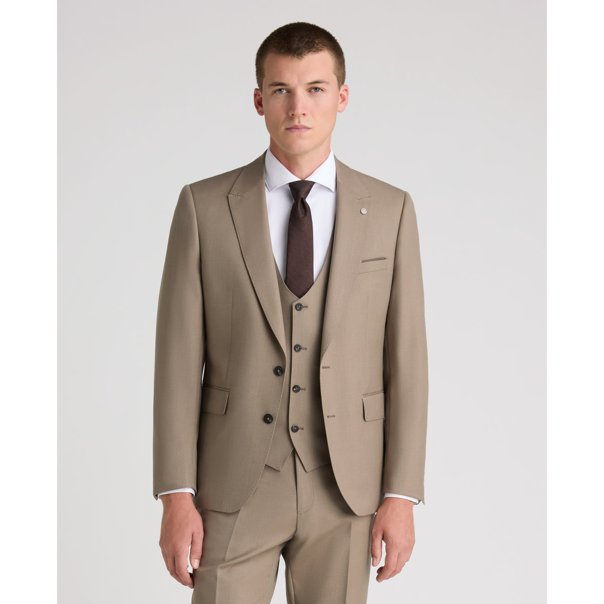 Remus Uomo 42740 96 Fawn Jacket Slim