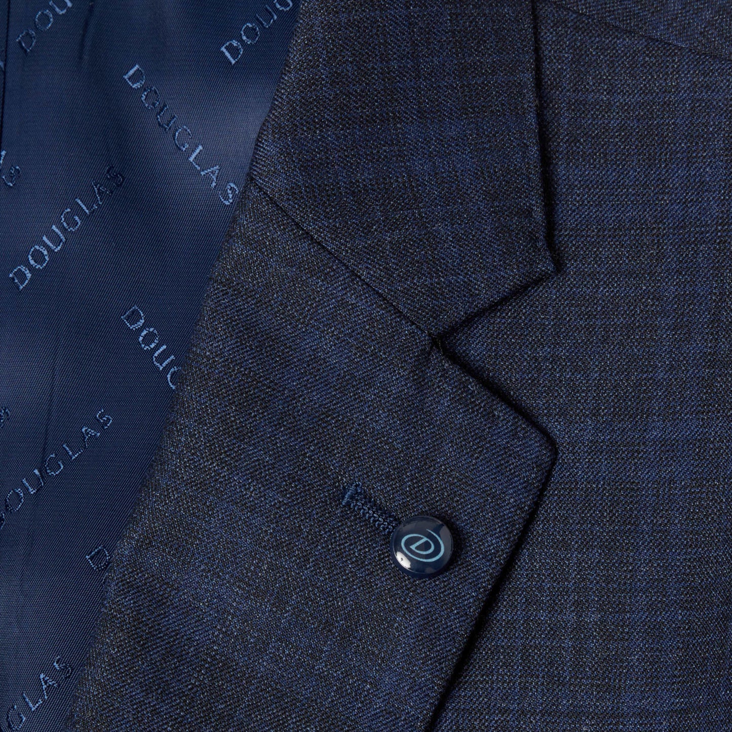 Douglas 45067 28 Slate Blue Valdino Suit Jacket