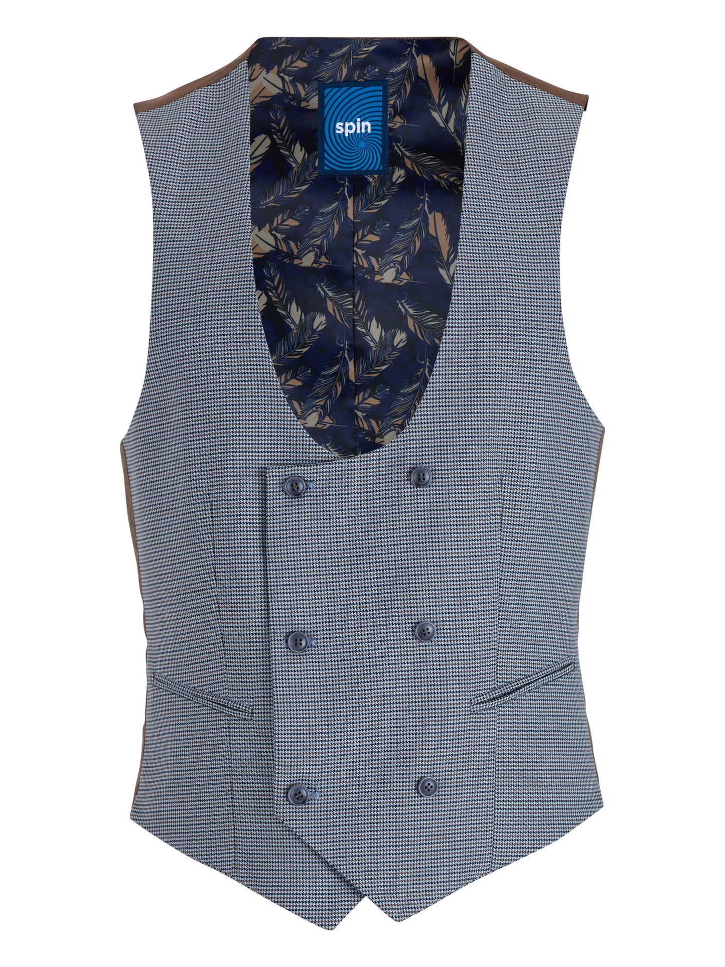 Spin 51912 27 Dark Blue Waistcoat