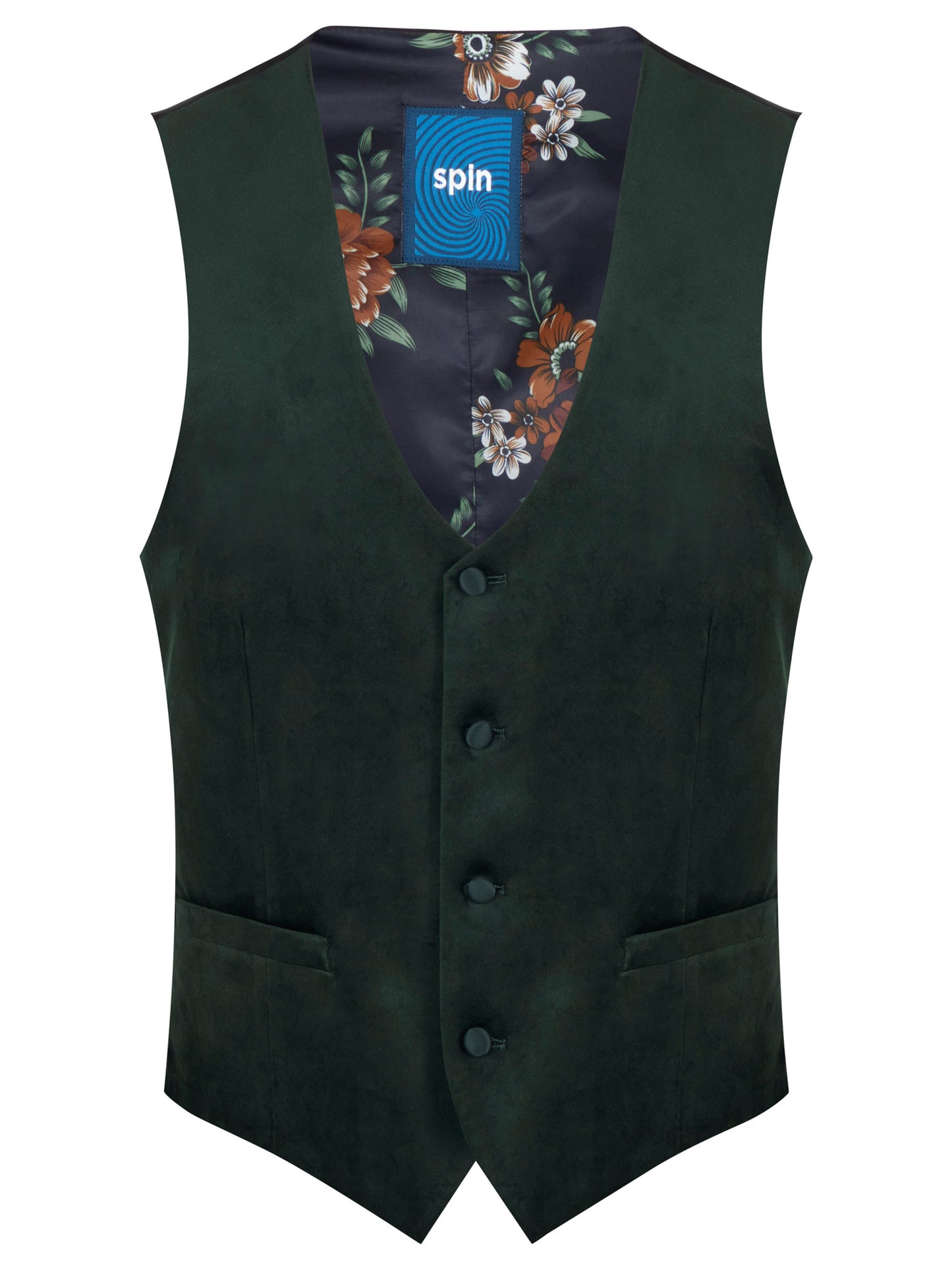 Spin 51948 36 Khaki Jaden Waistcoat