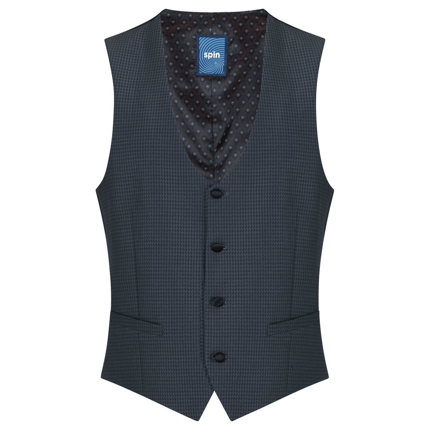 Spin 51960 07 Dark Grey 2 Jaden Suit Waistcoat