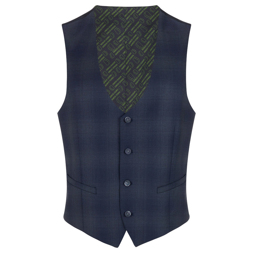 Remus Uomo 52042 78 Navy Tapered Suit Waistcoat