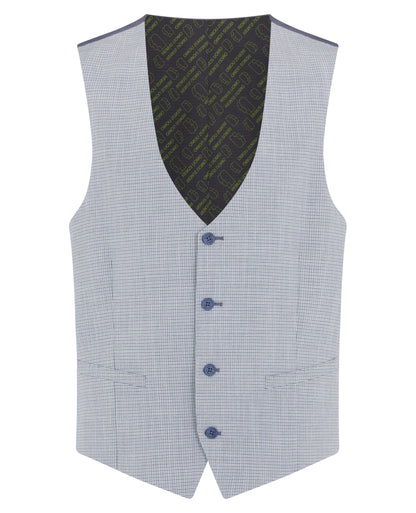 Remus Uomo 52252 22 Light Blue Slim Matteo Suit Waistcoat