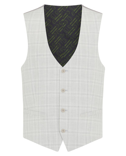 Remus Uomo 52262 02 Light Grey Tapered Suit Waistcoat