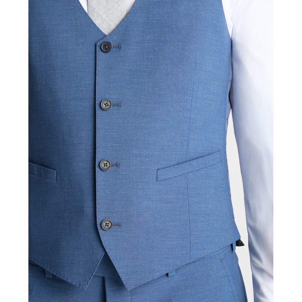 Remus Uomo 52703 25 Air Force Blue Slim Suit Waistcoat