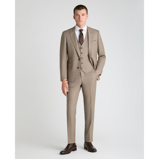 Remus Uomo 52741 96 Fawn Waistcoat Tapered