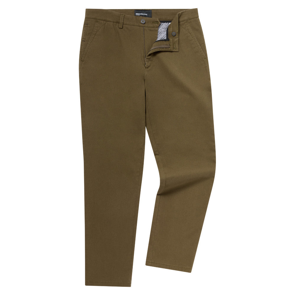 Remus Uomo 60168 37 Dark Lovat Straight Chino