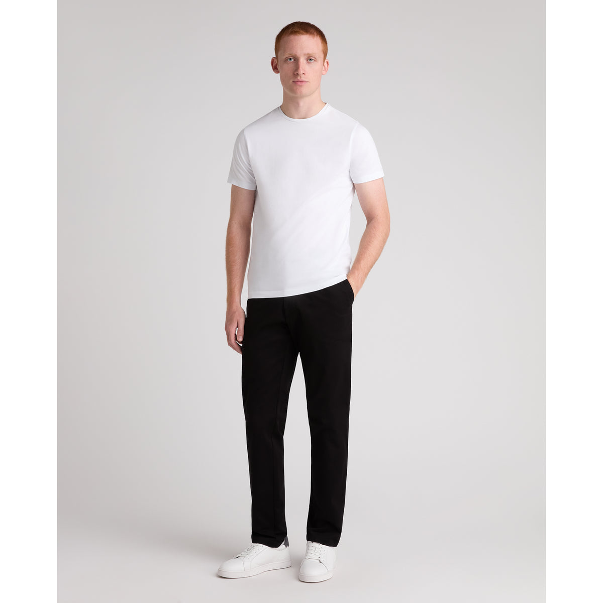 Remus Uomo 62550 00 Black Trouser Slim