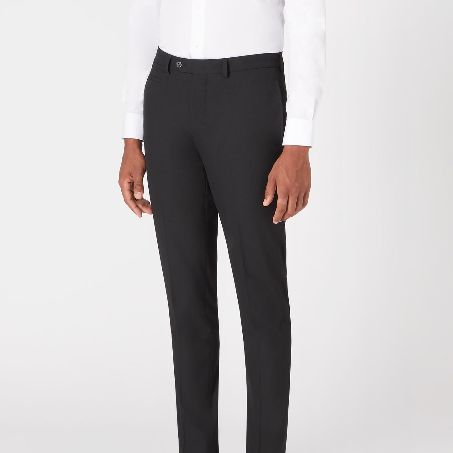 Remus Uomo 71880 00 Black Slim Trouser