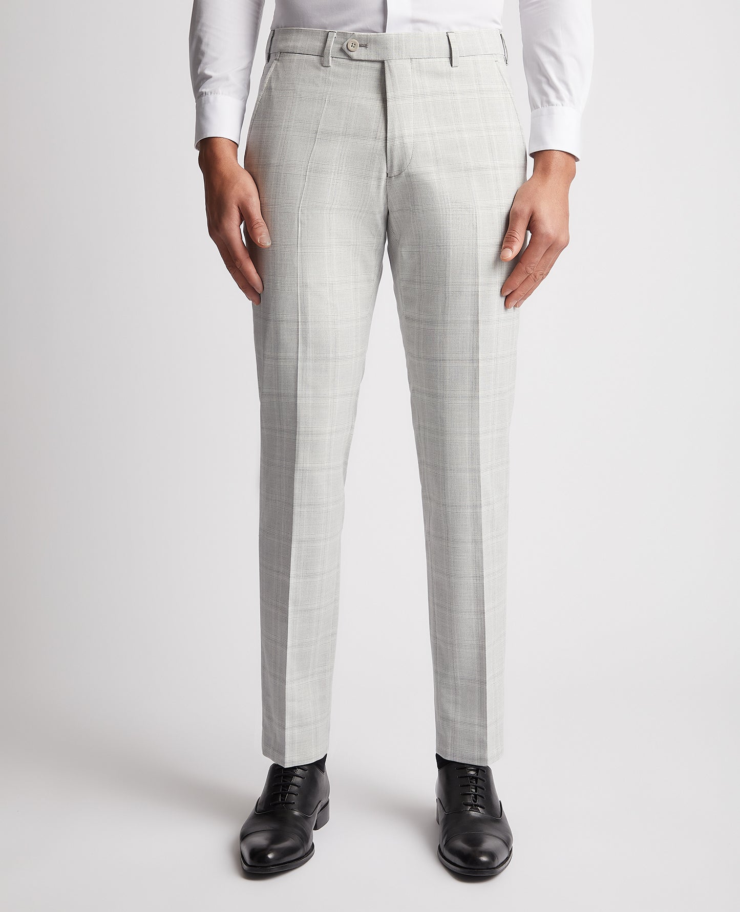 Remus Uomo 72262 2 Light Grey Tapered Suit Trouser