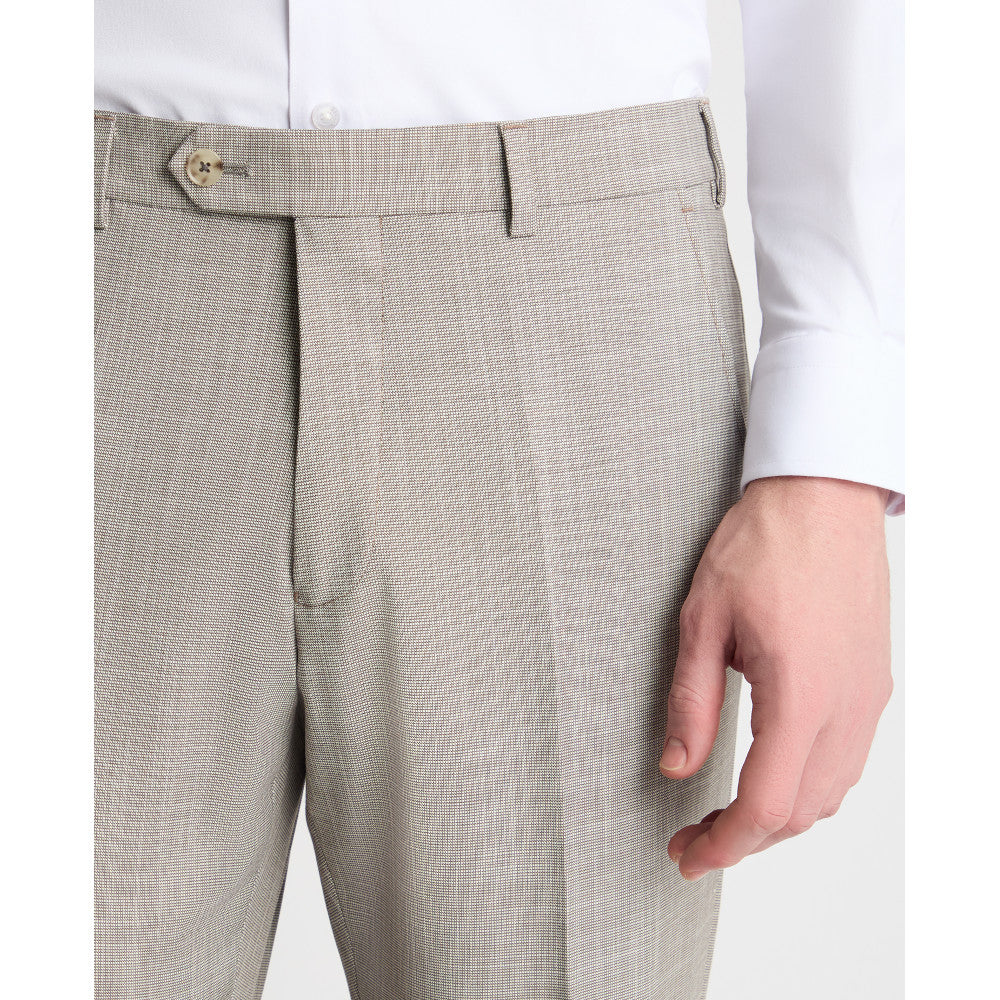 Remus Uomo 72707 93 Wheat/Oatmeal Slim Suit Trousers