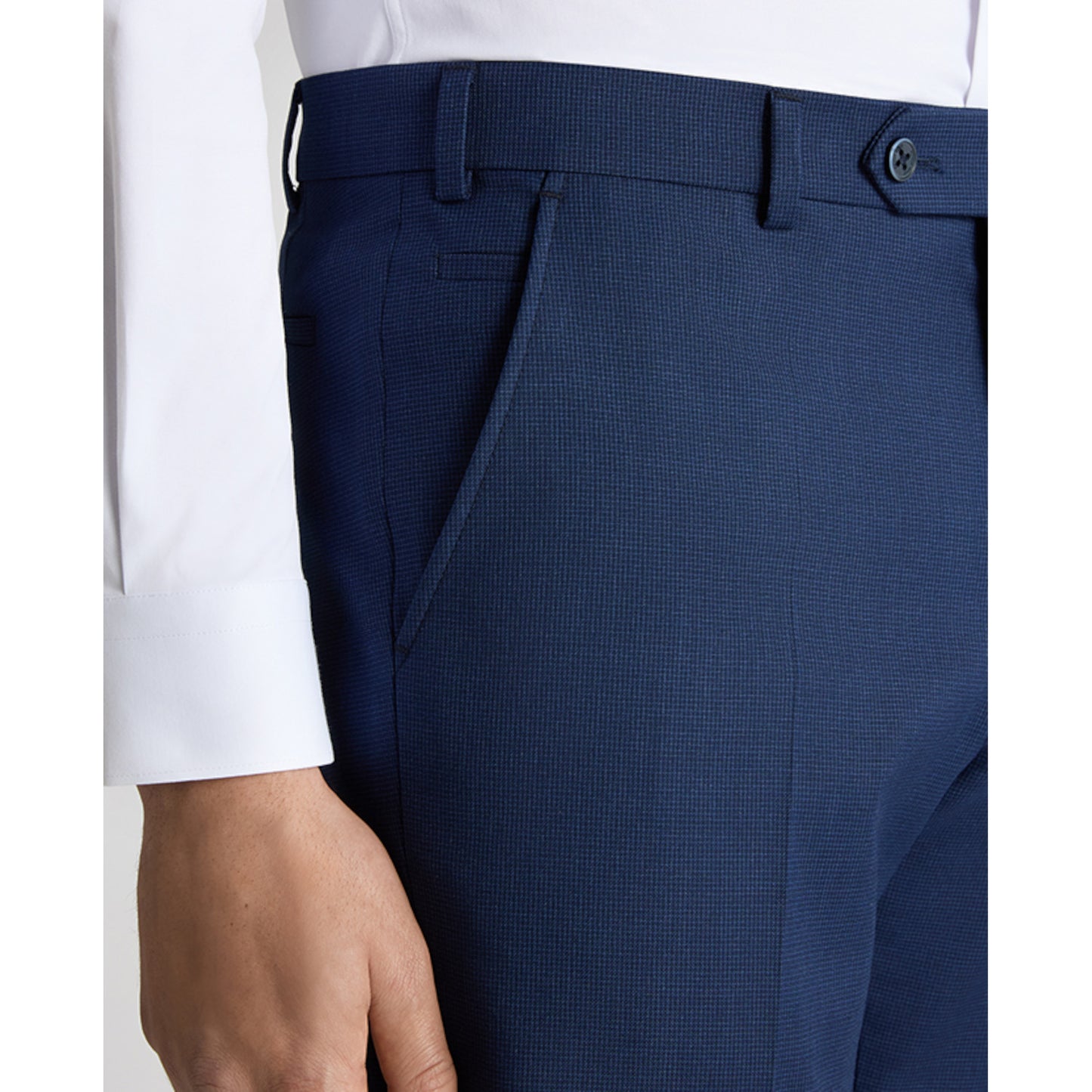 Remus Uomo 72710 28 Blue Slim Suit Trouser