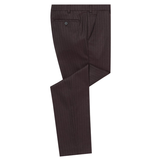 Remus Uomo 72728 68 Wine Stripe Slim Trouser