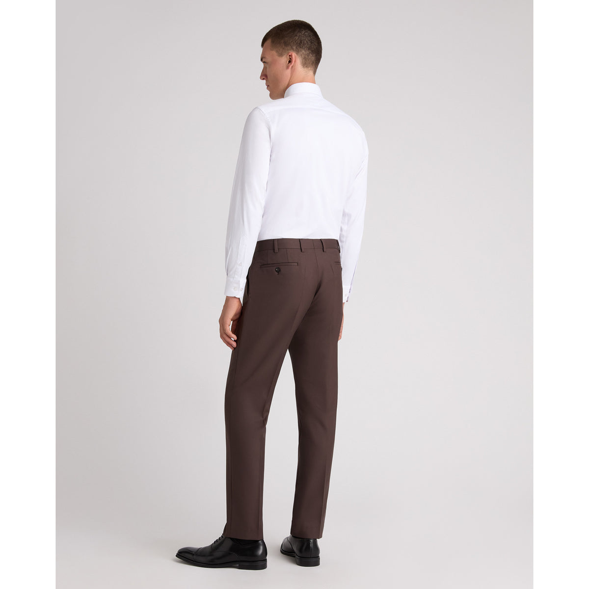 Remus Uomo 72740 47 Brown/Grey Trouser Slim