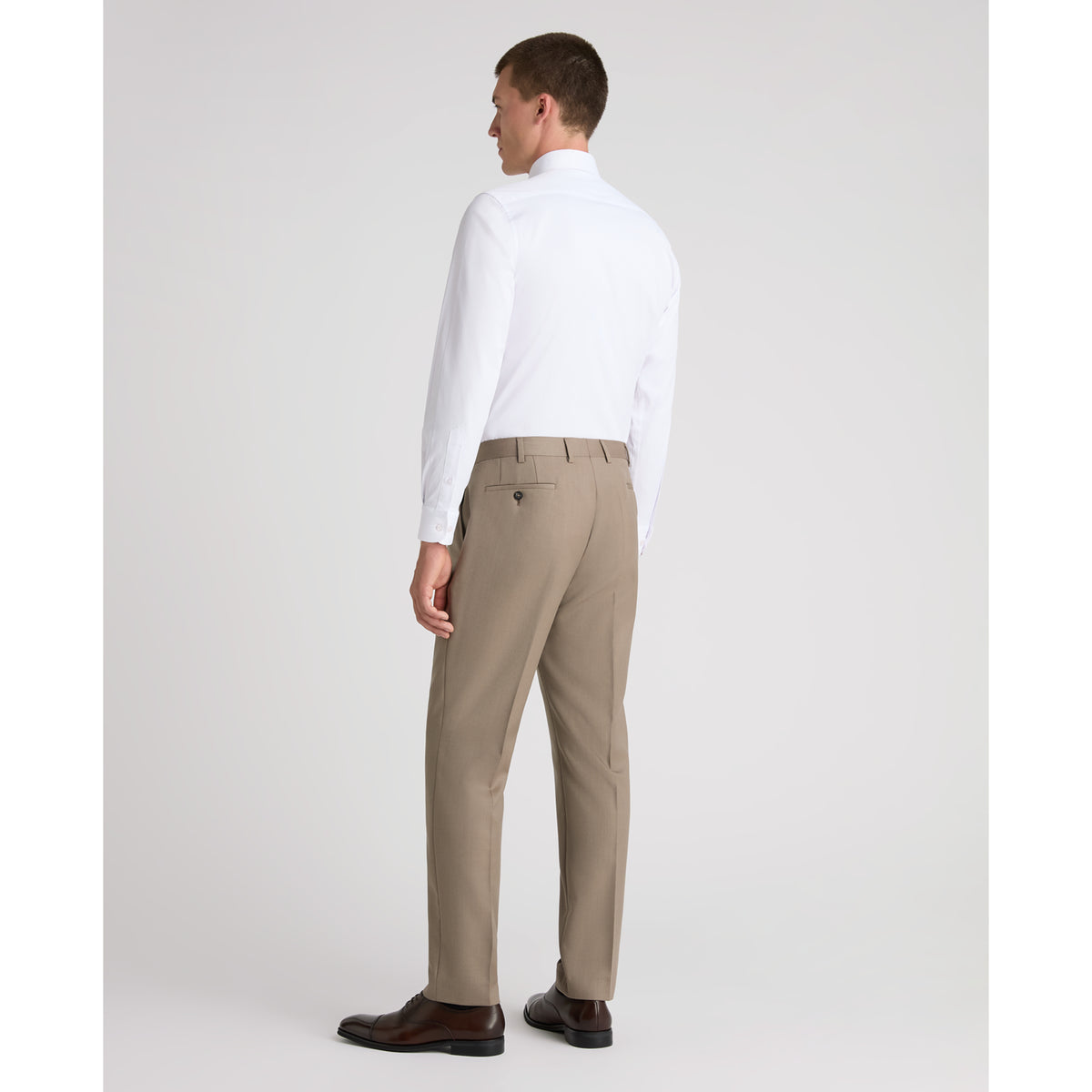 Remus Uomo 72740 96 Fawn Trouser Slim